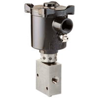 Bifold Direct-Acting Solenoid Valve, FP06P 3/2 Standard